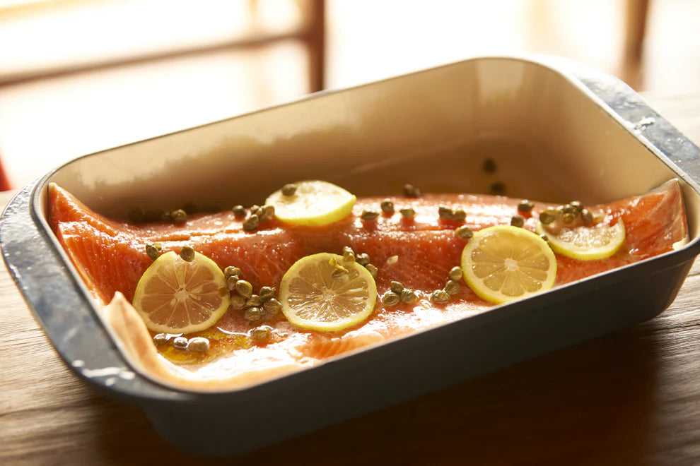 Filete Salmón del Pacífico sin Piel, Pieza de 1,3 aprox. ($22.000 precio x kg)