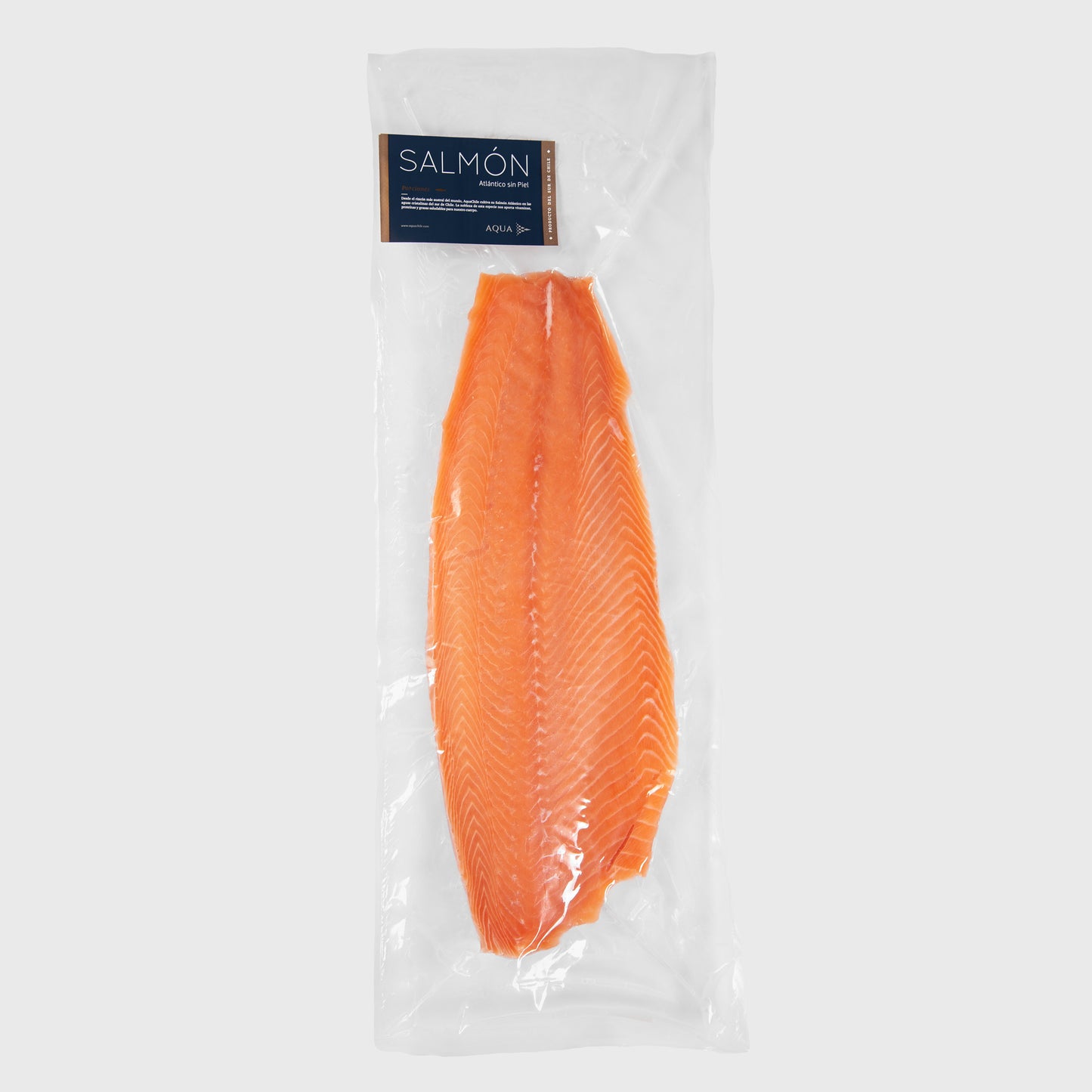 Filete Salmón Atlántico sin Piel AquaChile