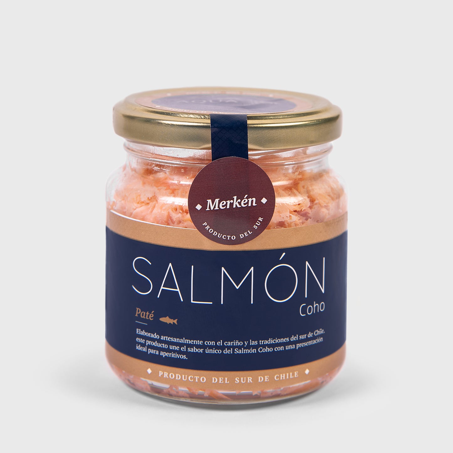 Paté Salmón Coho Ahumado Merken (180 grs.)