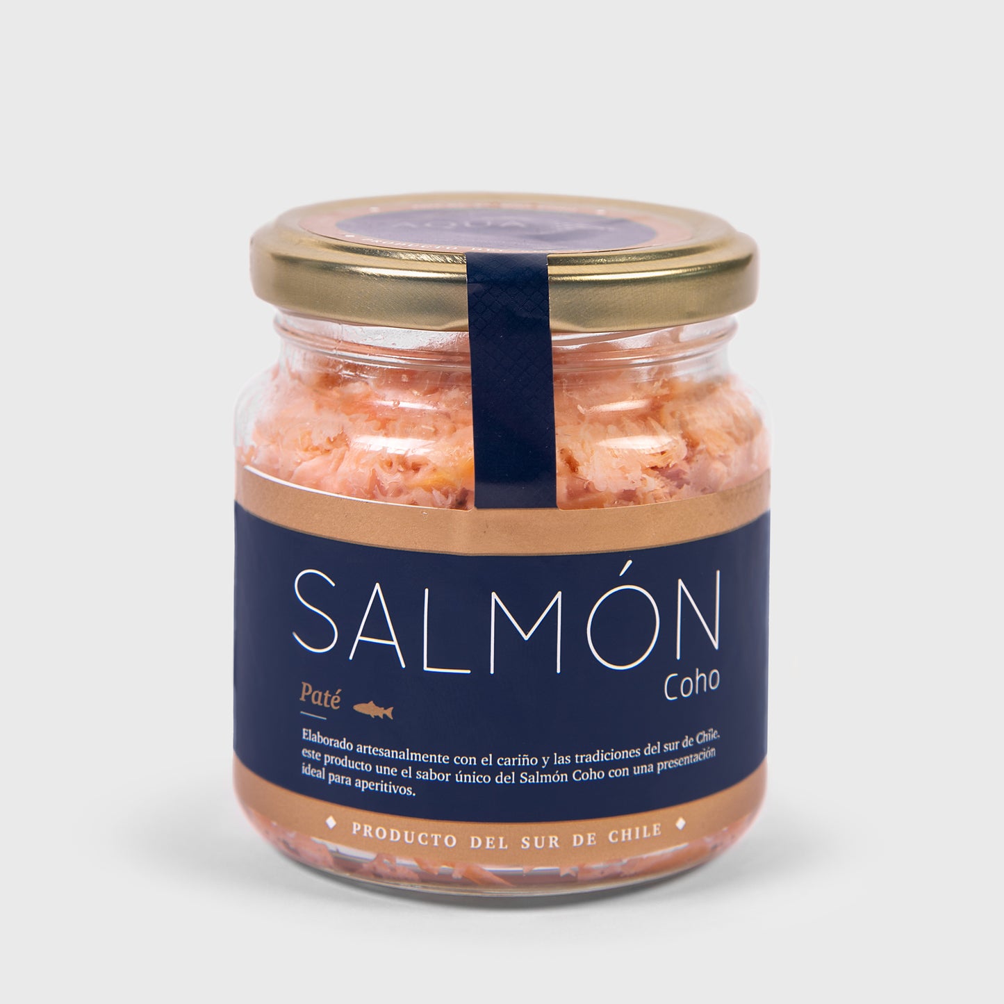 Paté Salmón Coho Ahumando Natural (180 grs.)